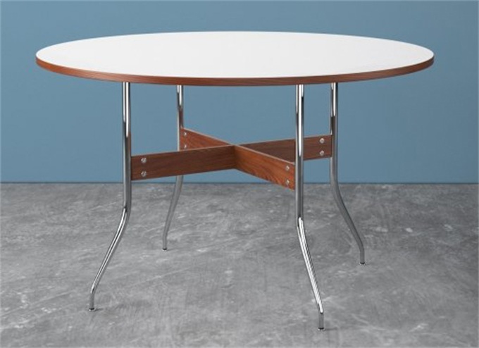 中餐廳不鏽鋼實（shí）木簡易餐桌