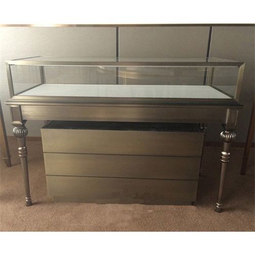 不鏽鋼珠寶展櫃廠_現代歐式高端珠寶櫃台