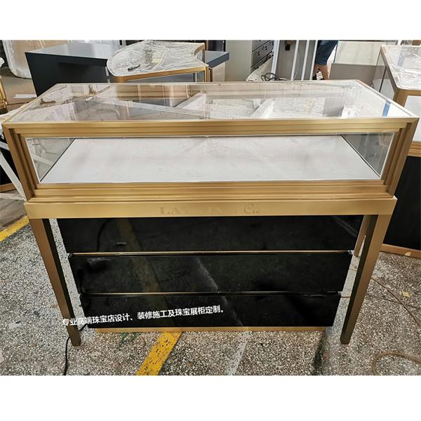 高端飾（shì）品展示櫃_不鏽鋼（gāng）玻璃飾品櫃（guì）台展（zhǎn）示櫃