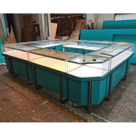 奢侈品展櫃（guì）_高端玻璃珠寶展櫃