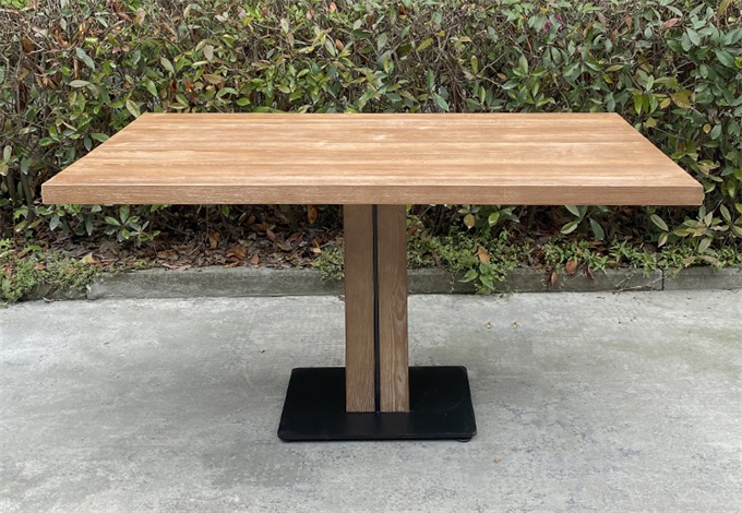 飯店餐館（guǎn）湘菜館主題餐廳簡約現代實木餐桌