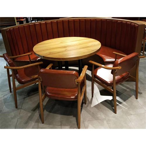 主題特色餐廳實木桌椅_湘菜川菜飯店餐桌椅廠家批（pī）發直銷