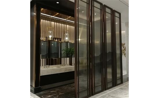 中式不鏽（xiù）鋼屏風