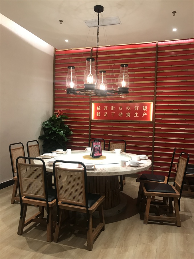 包間大理石時尚圓餐桌（zhuō）