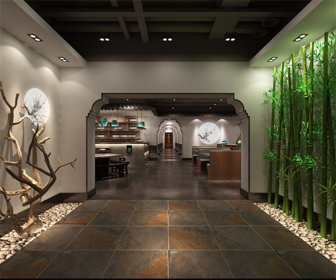 現代火鍋店空（kōng）間裝修設計風格