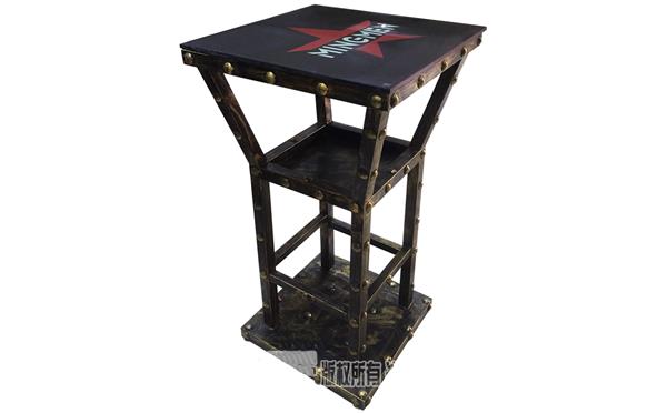 高腳複古工業風酒吧桌椅