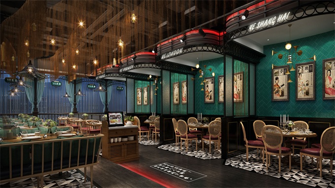 中餐廳（tīng）裝修風格效果圖