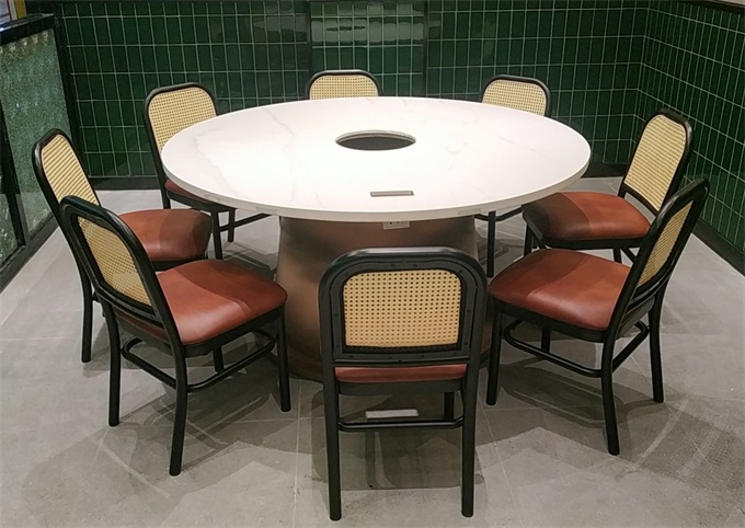 八合裏牛肉火鍋大理石火鍋（guō）圓桌