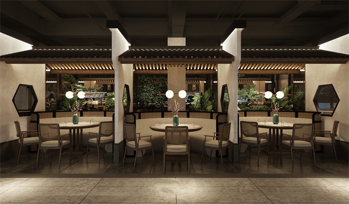 中餐廳（tīng）裝（zhuāng）飾設計