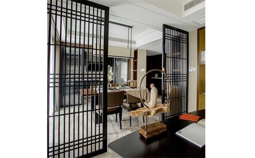 中式風（fēng）格不鏽（xiù）鋼（gāng）屏風隔斷