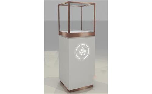 不鏽鋼立式（shì）展櫃