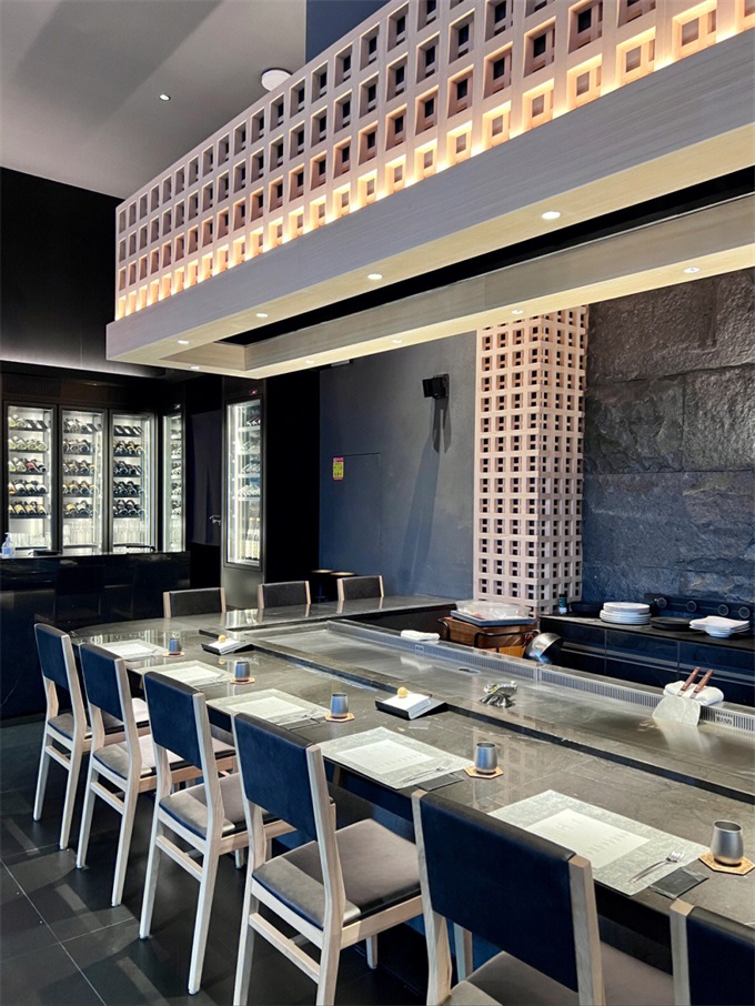 長方形鐵板燒（shāo）桌（zhuō）子（zǐ）