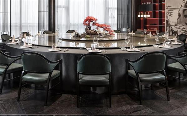 酒店包（bāo）房現代中式桌椅