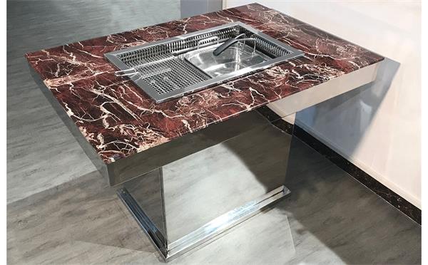 韓式自助無煙燒烤（kǎo）桌