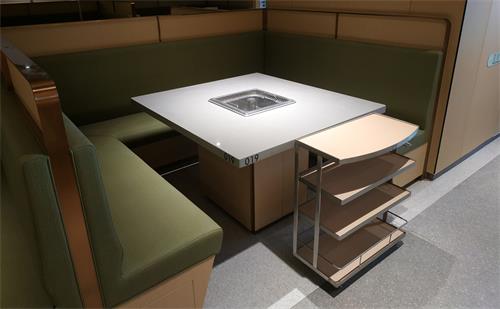 海底撈（lāo）無煙火鍋桌