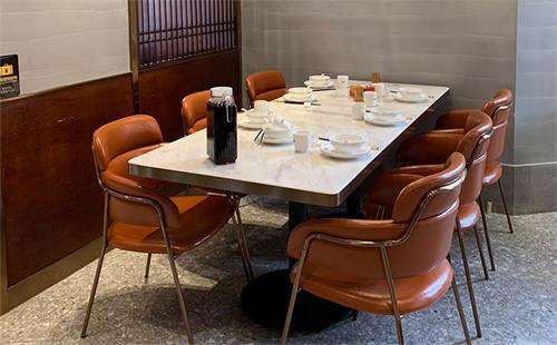 大理石快餐店桌（zhuō）椅