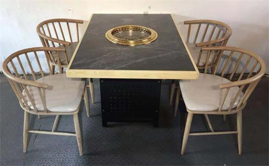 燒烤與（yǔ）火（huǒ）鍋一體的桌子