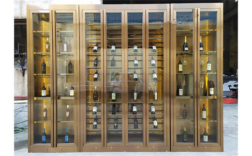 高端不鏽鋼恒溫酒櫃