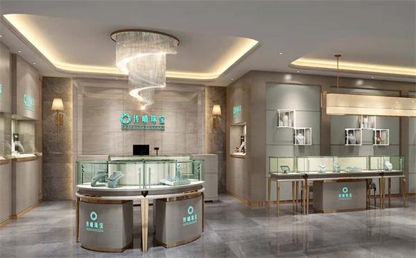 黃金櫃台（tái）展示櫃