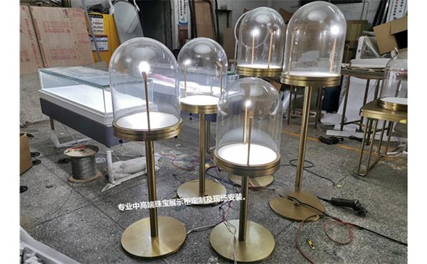 珠寶玻璃罩(zhào)展櫃