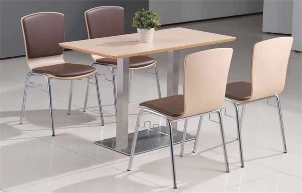 員工食堂4人（rén）位桌椅