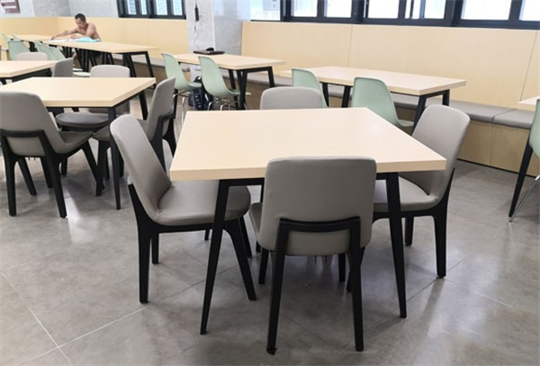2022新款靠背食堂餐（cān）桌（zhuō）椅
