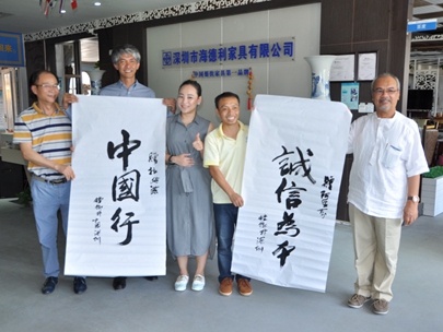 馬來西亞客戶餐桌餐椅定製