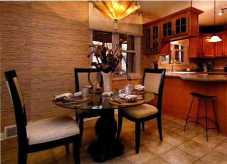 溫馨恬淡的餐廳空間（jiān）布置（zhì）