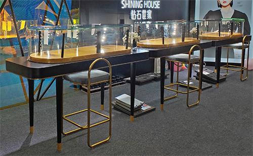 不鏽鋼輕奢珠寶展（zhǎn）示櫃台