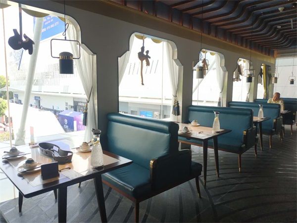 觀（guān）漁（yú）餐廳桌椅（yǐ）家具